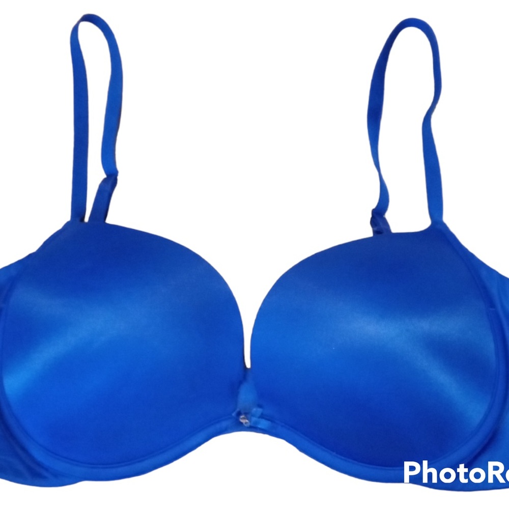 🦋 Victoria secret blue push up padded bra size 36B